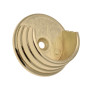 2 supports entres-murs laitonné - Diamètre 28
