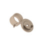 1 Support Entre-Murs Bague Serrage - Chrome Satiné - Diamètre 28