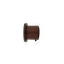 2 Supports Entre-Murs avec Bague de Serrage - Nickel Brun - Diamètre 20