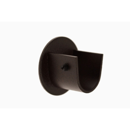1 Support Entre-Murs - Rouille Sablé - Diamètre 20