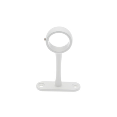 2 Supports à ?il - Blanc - 70MM - Diamètre 25