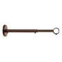 1 Support Mur à ?il Réglable - Nickel Brun - 15 - 22CM - Diamètre 20