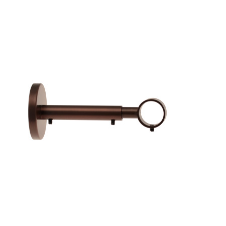 1 Support Mur à ?il Réglable - Nickel Brun - 10 - 14CM - Diamètre 20