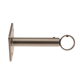 1 Support Mur Réglable - Chrome Satiné - 9-14CM - Diamètre 20