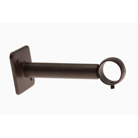 1 Support Mur Réglable - Rouille Sablé - 9-14CM - Diamètre 20