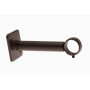 1 Support Mur Réglable - Rouille Sablé - 9-14CM - Diamètre 20