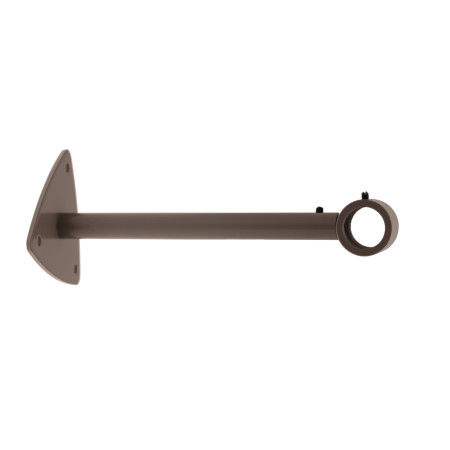 1 Support Mur Réglable - Taupe - 9-14CM - Diamètre 20