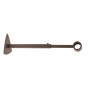 1 Support Mur Réglable - Taupe - 9-14CM - Diamètre 20