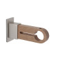 1 Support moyen - Bois Métal - Chêne Naturel - Diamètre 28