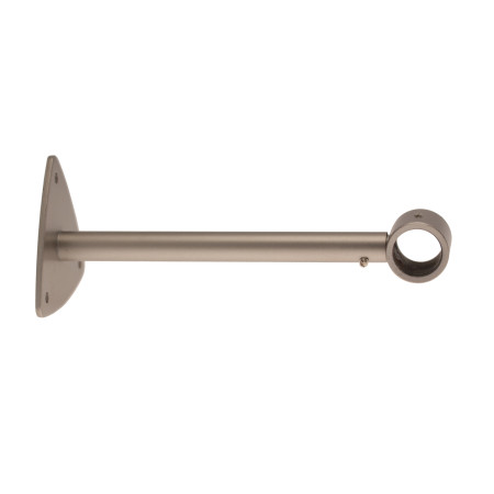 1 Support Mur Réglable - Chrome Satiné - 17-30CM - Diamètre 20
