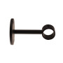 1 Support Plafond - Noir Satiné - 7CM - Diamètre 20