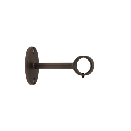 1 Support Mur/Plafond à ?il - Etain Vieilli - 7CM - Diamètre 20