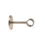 1 Support Mur/Plafond à ?il - Chrome Mat - 7CM - Diamètre 20
