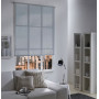 Store enrouleur voile gris clair 45x250cm - INVENTIV