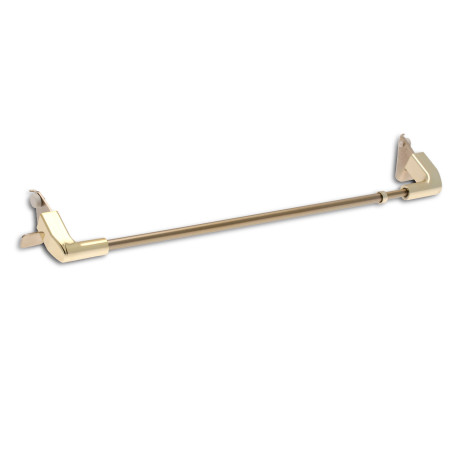 1 tringle extensible D7 sans embout 80-110 cm - Laqué Blanc