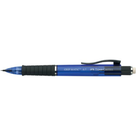 Faber-Castell Grip Matic Porte-Mines 0.7 mm Bleu - Lot de 10