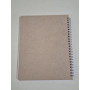 Carnet NICEDAY A5 Quadrille Bleu - Double Spirale