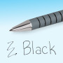 Paper Mate Flexgrip Ultra Stylo Bille Rétractable Noir (Lot de 5)