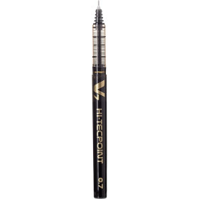 Pilot V7 Hi-Tecpoint Stylo Bille Noir - Écriture Fluide & Précise