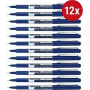 Plastique NSXF0 4 Stylos Fineliner Extra Fins 0.4mm Noir (Lot de 12)