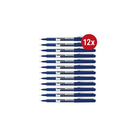 Plastique NSXF0 4 Stylos Fineliner Extra Fins 0.4mm Noir (Lot de 12)
