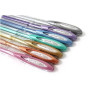 Uni-Ball SigNo Noble Metal 0.8 mm Or - Stylo Roller Effet Satin