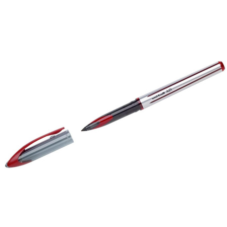 Uni-Ball AIR Stylo Roller Rouge - Encre Liquide Résistante