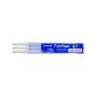 Uni-Ball Fanthom Recharge Stylo Roller Effaçable Bleu - 3 Mines