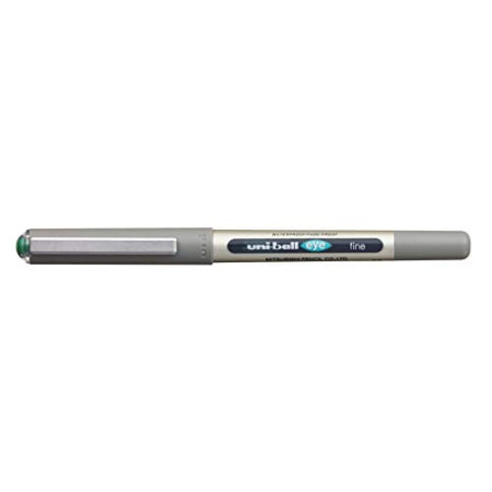 Uni-Ball Eye UB-157 Stylo Roller Pointe Métal Fine - Encre Verte - Lot de 12