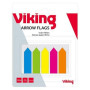 Viking Arrow Flags Marque-pages Flèches Néon 125 pcs