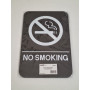 Plaque Signalisation Interdiction de Fumer - ELAMI - Noir et Blanc