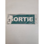 Panneau Sortie PVC Autocollant VISO - Lot de 5