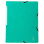 Chemise à élastiques A4 - EXACOMPTA - Vert - 250 feuillets