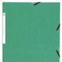 EXACOMPTA - Chemise 3 Rabats à Elastiques - Vert