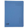 Exacompta - Chemises Coin Clean'Safe® Antimicrobiennes - Bleu