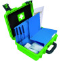 EXACOMPTA Clean'Safe Pot à Crayons Bleu - Rangement Bureau