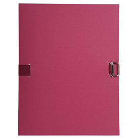 EXACOMPTA Chemise à Dos Extensible 24x32 cm Bordeaux