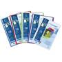 EXACOMPTA Kreacover - Livre de présentation A4 20 pochettes - Couleurs assorties . Coloris aléatoire