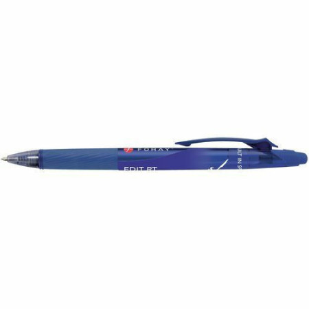 FORAY Edit RT - Lot de 12 stylos roller bleus - Écriture fluide