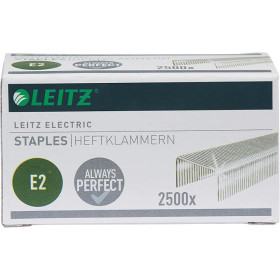 Agrafes Leitz E2 pour Agrafeuse Electrique - Boîte de 2500