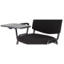 NICEDAY Fauteuil d'écriture avec accoudoir droit et table pliante