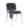 NICEDAY Fauteuil d'écriture avec accoudoir droit et table pliante