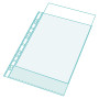 EXACOMPTA Pochettes Perforées Ecolier 17x22cm - Transparentes