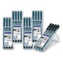 STAEDTLER Lumocolor Permanent - 4 Feutres Noirs Indélébiles