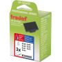 Trodat 6/50/2 Bicolor Rouge/Bleu - Recharges d'encre pour tampons Metal Line