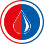Trodat 6/50/2 Bicolor Rouge/Bleu - Recharges d'encre pour tampons Metal Line