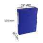 Boîte de Classement EXACOMPTA Scotten Nature Future Exabox 60 mm Bleu
