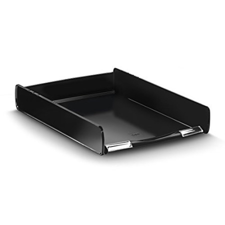 CEP ECOLINE Corbeille à courrier noire - 550 feuilles