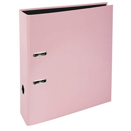 Classeur à levier A4 EXACOMPTA Prem'Touch Aquarel Rose