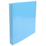 Classeur Carton Plastifié Bleu Clair A4 - EXACOMPTA